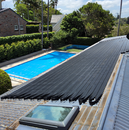 solar pool heating