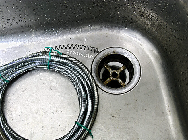 blocked or clogged drain
