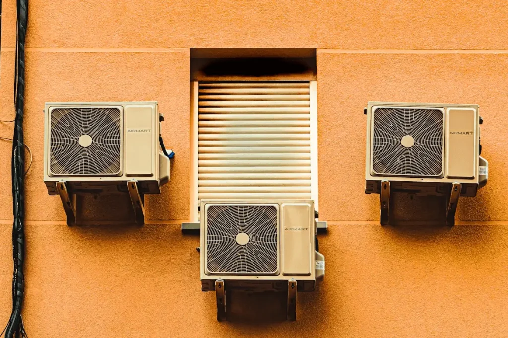 outdoor unit of an air conditioner