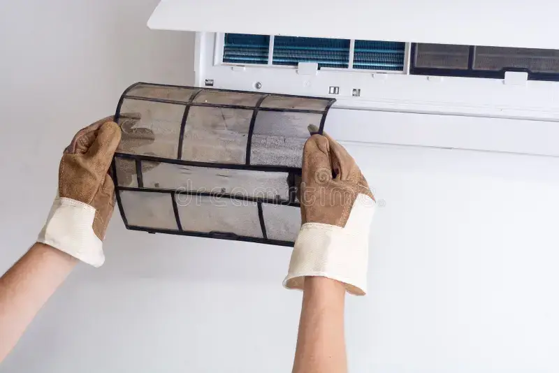 how to clean aircon filter removing filters