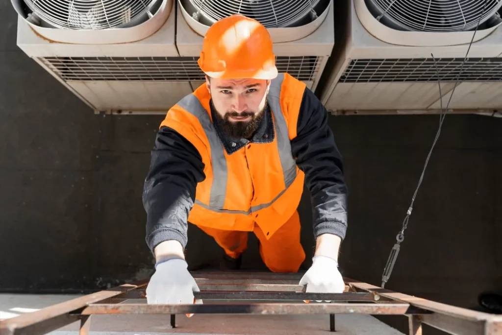 If your AC is blowing warm air, you might need professional help to fix it properly.