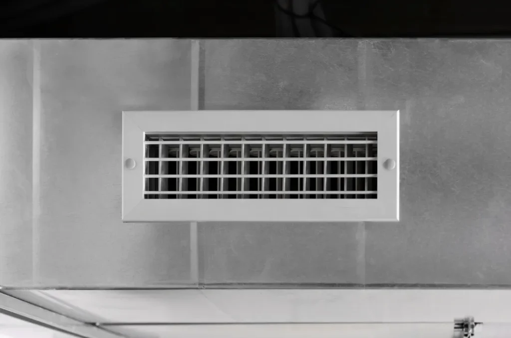 Make sure that all the vents are open to prevent the aircon from blowing warm air