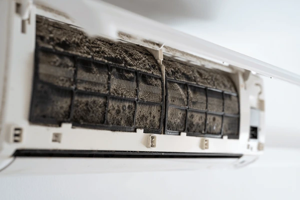 how to clean air conditioner coils dirt on AC