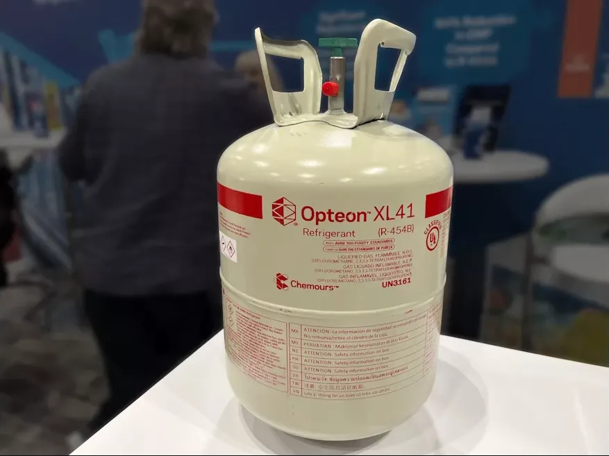 The newest aircon refrigerant type is R454B