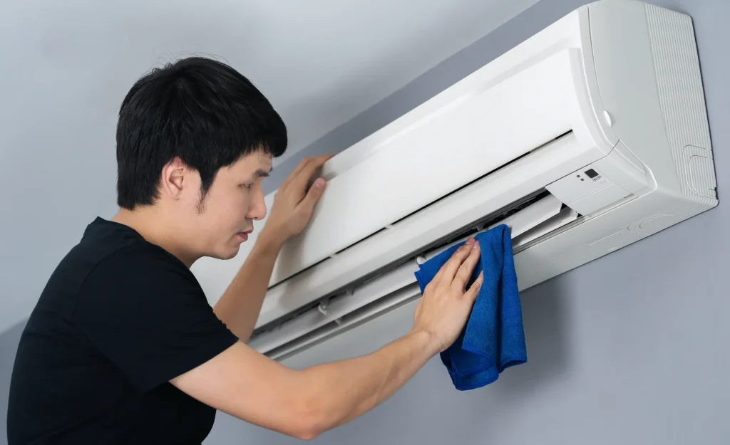 You need to clean or replace your AC filter every month