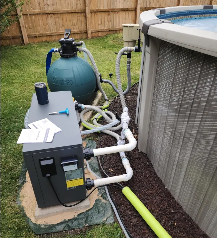 Inverter pool heat pump might cost more for installation