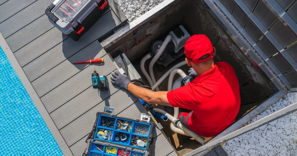 It is always recommended to hire professional for pool heater replacement