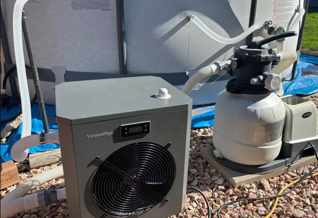 Run your pump during peak sun to heat the pool faster