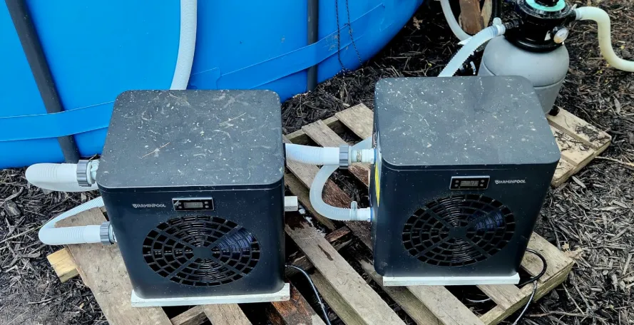 What is a a pool heat pump_ It is a heater that uses a reverse air conditioning principle