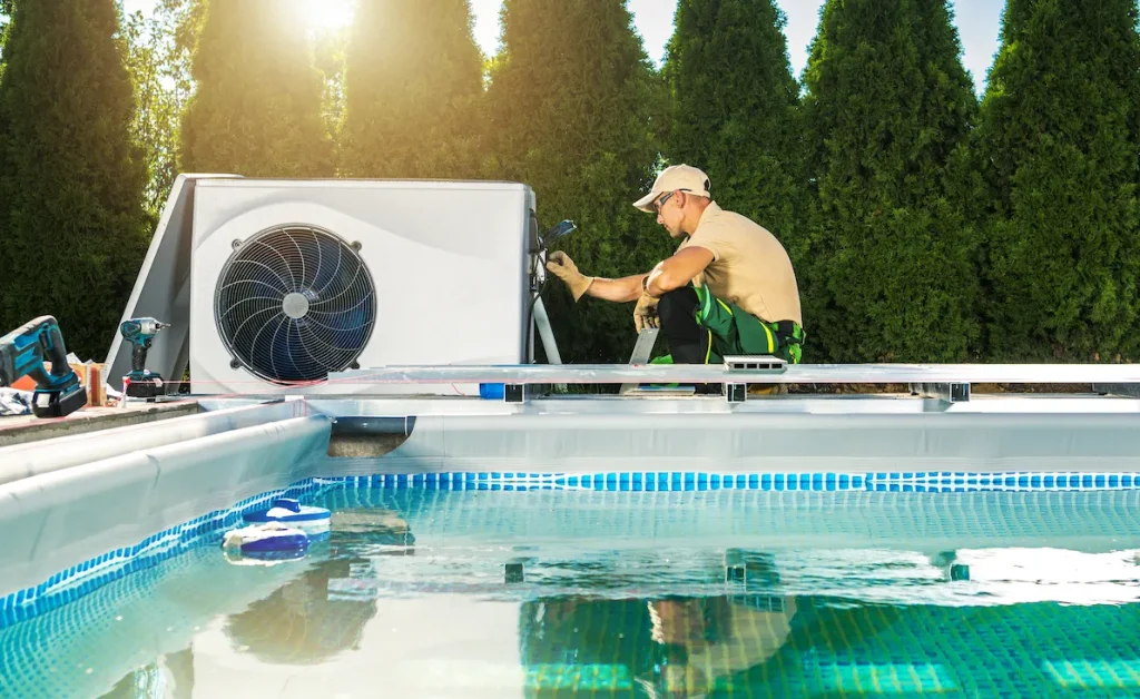 Book an annual service is one of the pool heating efficiency checklist