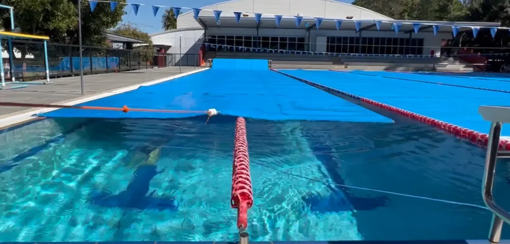 One of the simple commercial pool heating tips is to use a pool cover