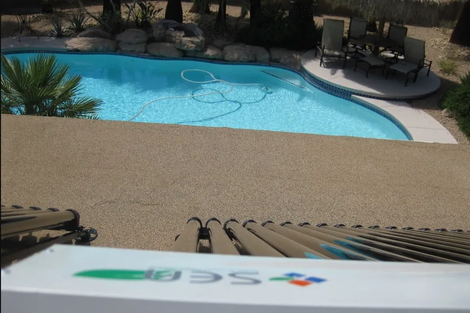 Roof exposure can be the problem that causes the pool heating system runs but your pool is cold
