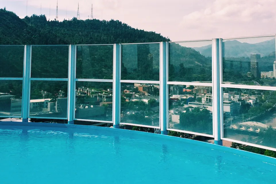 You need to reduce wind exposure for better pool efficiency