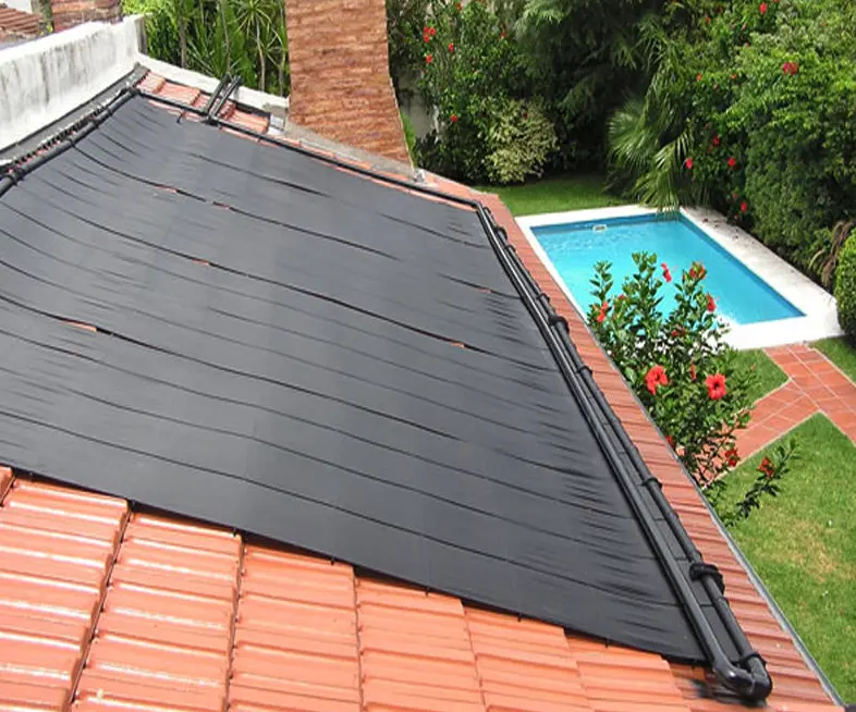 You can choose either strip solar matting or rigid solar panels for your installation