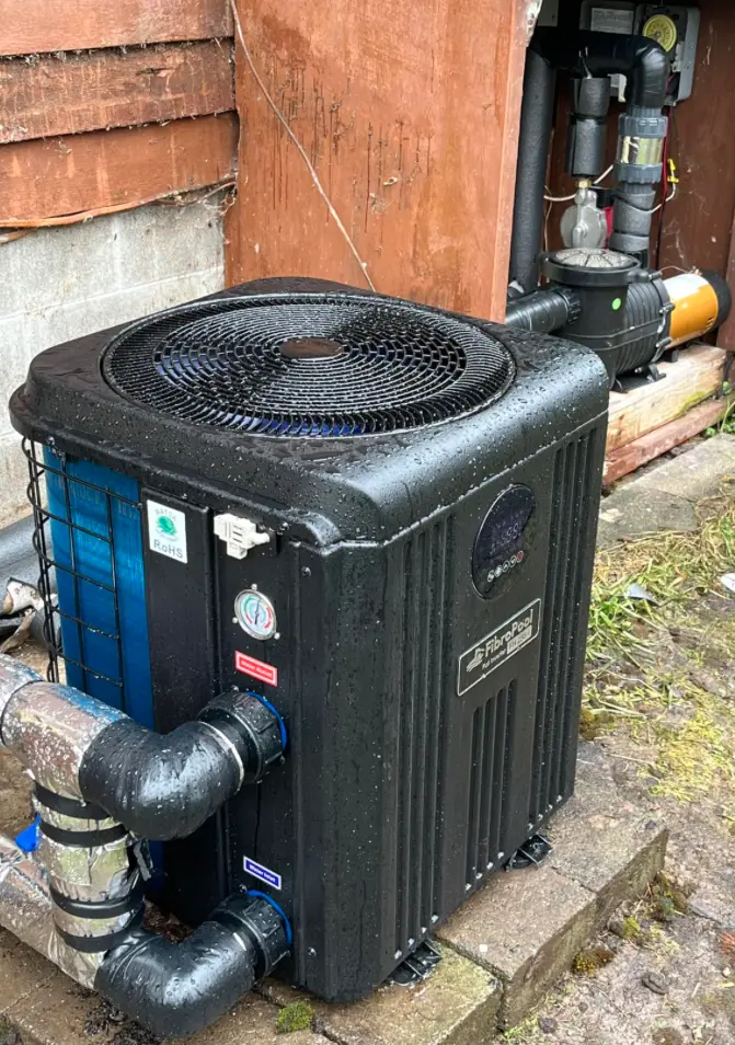 You can use the inverter heat pump for a more advanced technology for pool heating