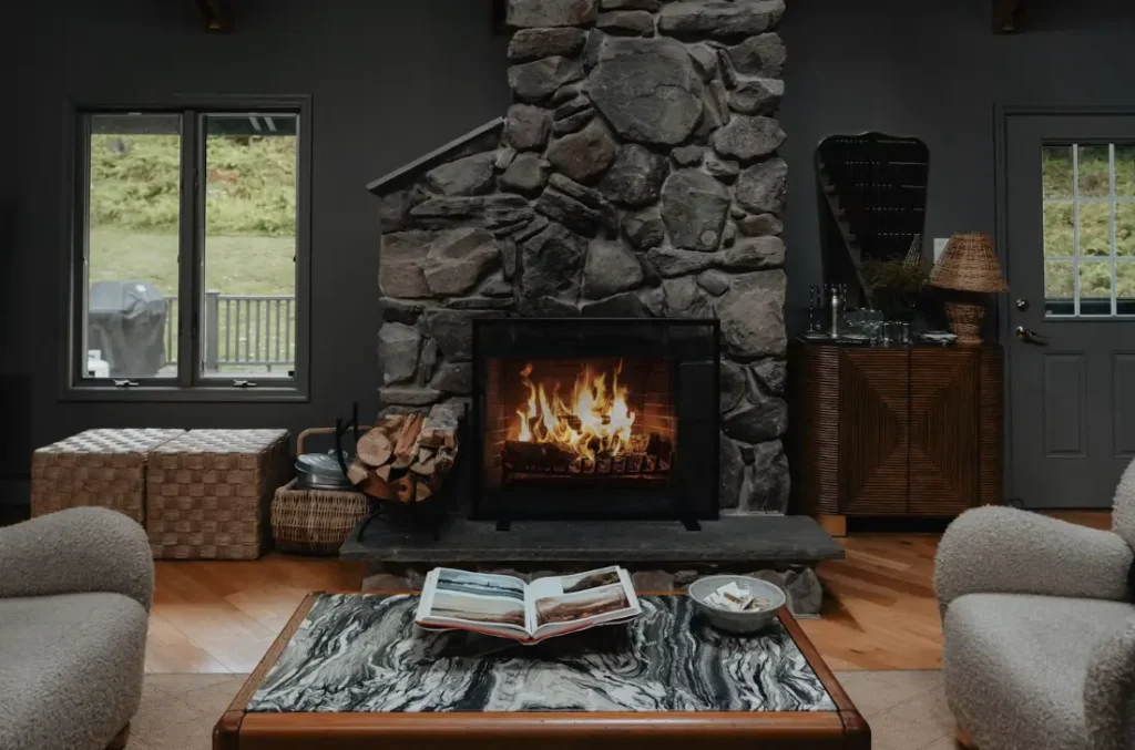 If you want heat without daily effort, then you should choose gas fireplace