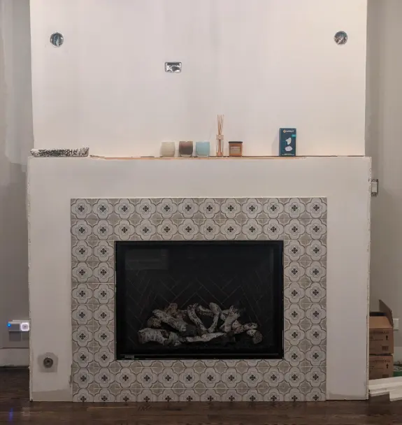 Room size and heat output are factors to determine your inbuilt gas fireplace