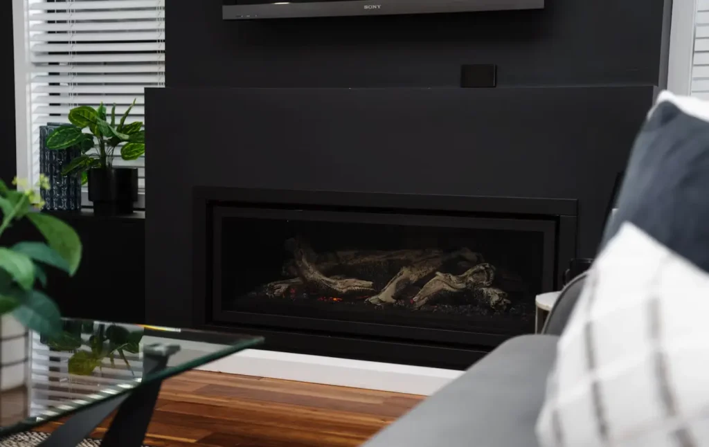 Run your gas fireplace occasionally to prevent breakdown before next winter