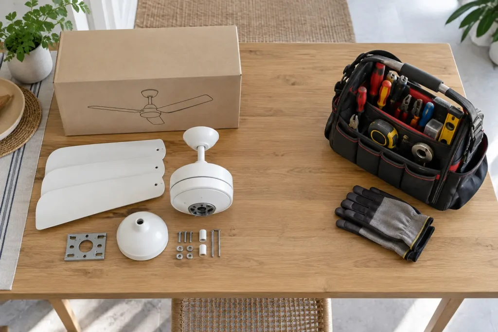 Fan supply and installation labour