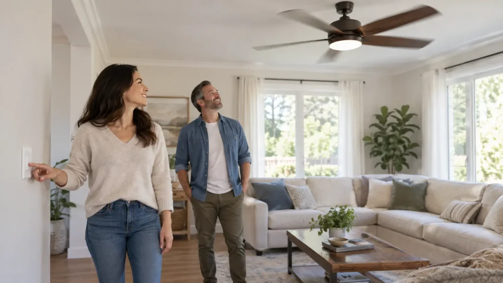 How much does it cost to run a ceiling fan