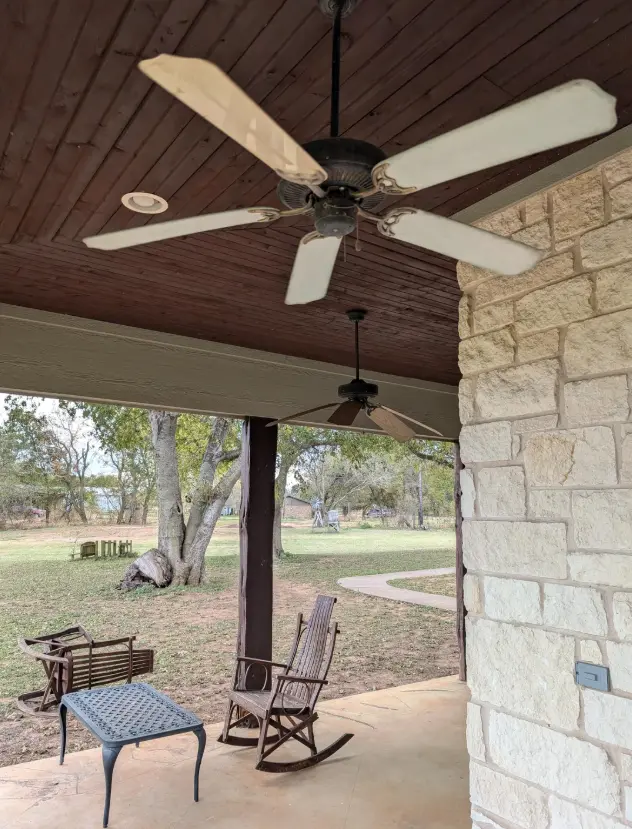 Semi outdoor ceiling fans