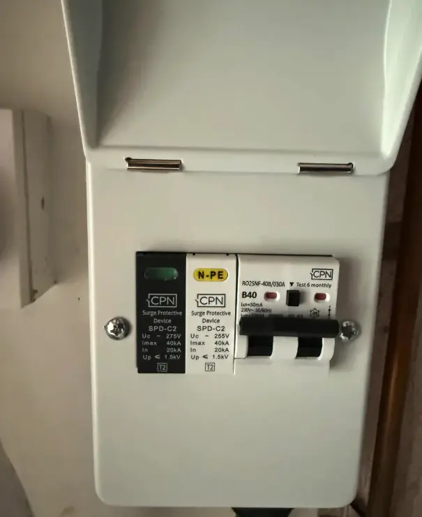 The right safety equipment is needed for EV Charger installation